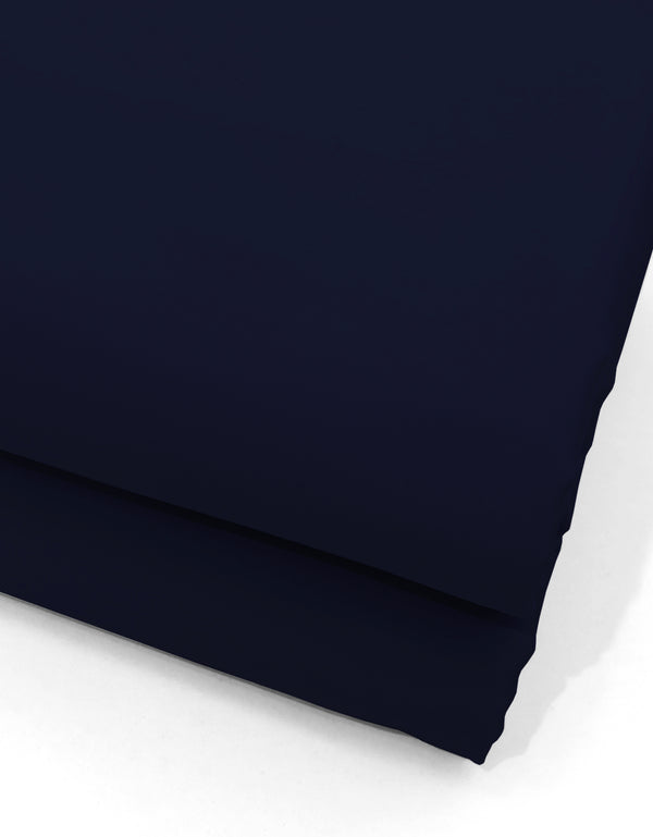 Plain Dull Satin 45" Col.5 (Navy Blue)